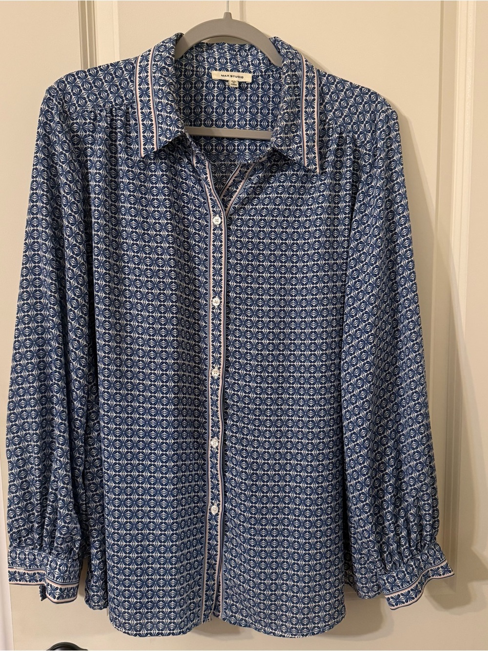 Max Studio Button Up Blouse